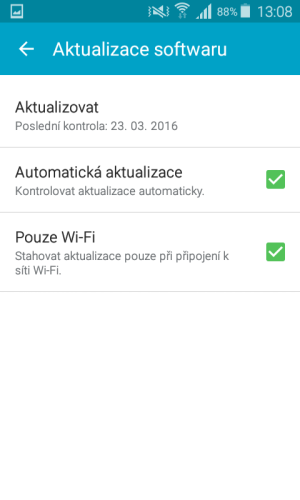 aktualizace android samsung mobil 4