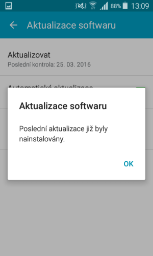 aktualizace android samsung mobil 7