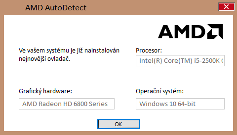 amd ovladač grafické karty ati driver 2