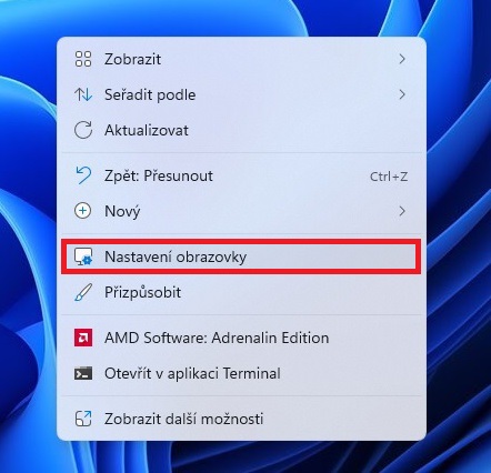 Jak otočit obrazovku Windows 11