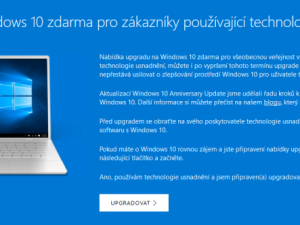 Windows 10 je stále zadarmo ke stažení. Vy ještě nemáte upgrade?