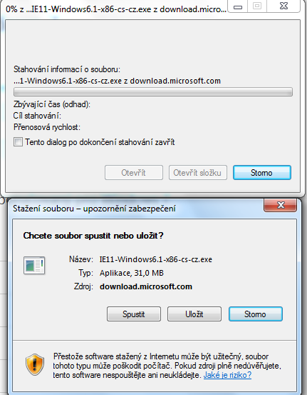 Internet Explorer 11 pro Windows 7 4