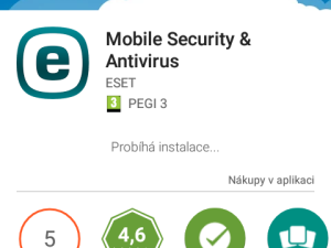 Mobile security a antivirus od firmy Eset