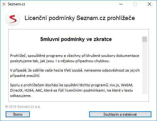 Nový internetový prohlížeč od Seznam.cz