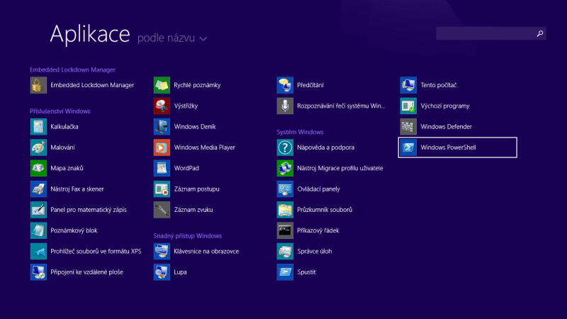 Windows 8 aplikace 2