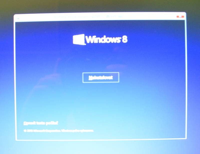 Windows 8 instalace 4
