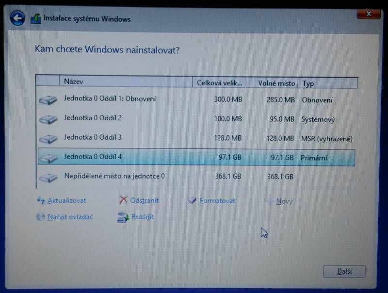 Windows 8 instalace 9