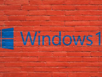 windows 10 zeď