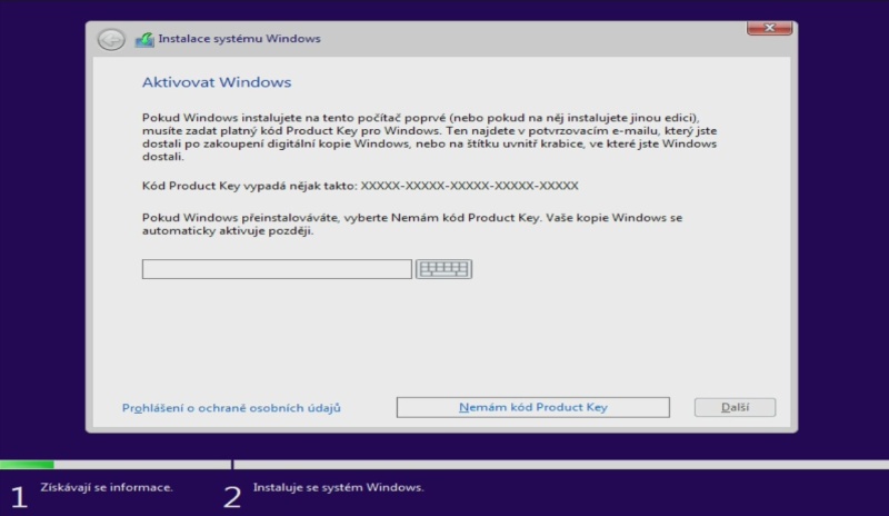windows 10 čistá instalace usb ssd 03