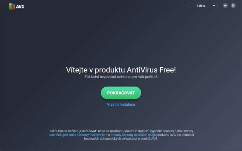 AVG free antivirus ke stažení zdarma v češtině 05