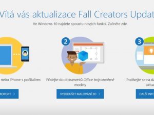 Windows 10 fall creators update je konečně ke stažení