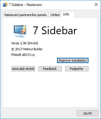 Miniaplikace na plochu Windows 10 11