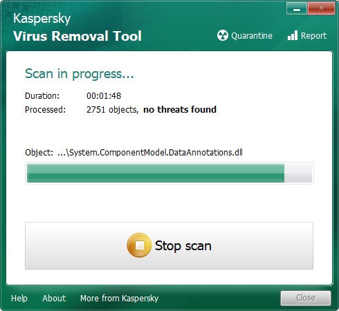 Kaspersky Virus Removal Tool 5