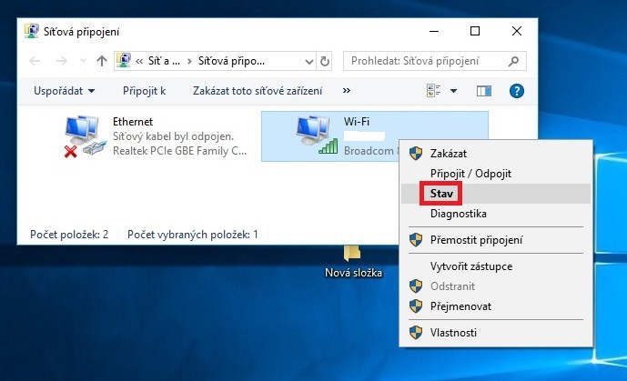 Jak zjistit zapomenuté heslo na wifi ve Windows 10 - 4