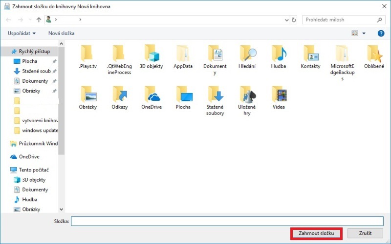 Jak vytvořit knihovnu ve Windows 10 - 06