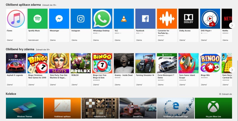 Microsoft Windows Store aplikace 2