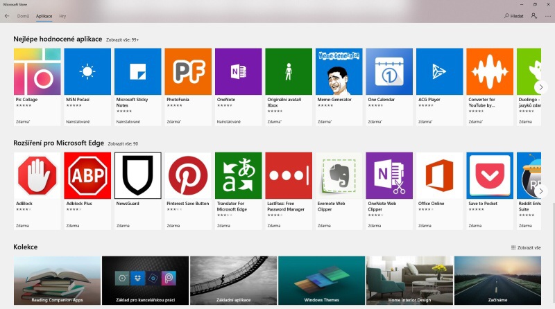 Microsoft Windows Store aplikace 4