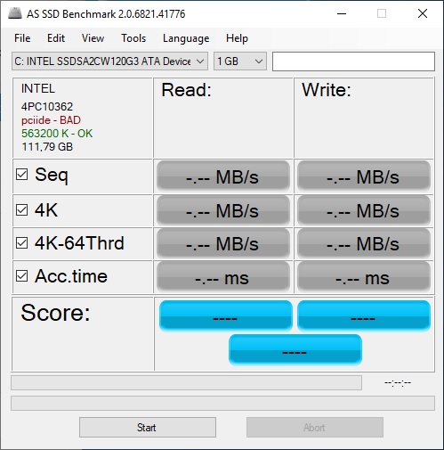 As Ssd benchmark 01