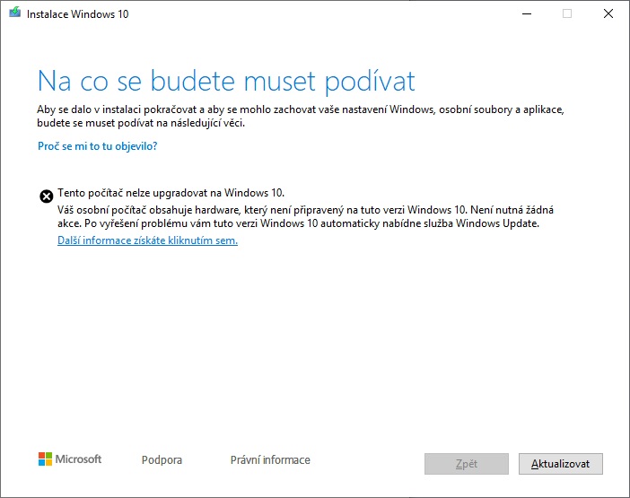 Windows 10 May 2019 update - jarní aktualizace 06