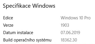 Windows 10 May 2019 update - jarní aktualizace 12
