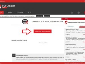 PDF Creator – program na převod souborů