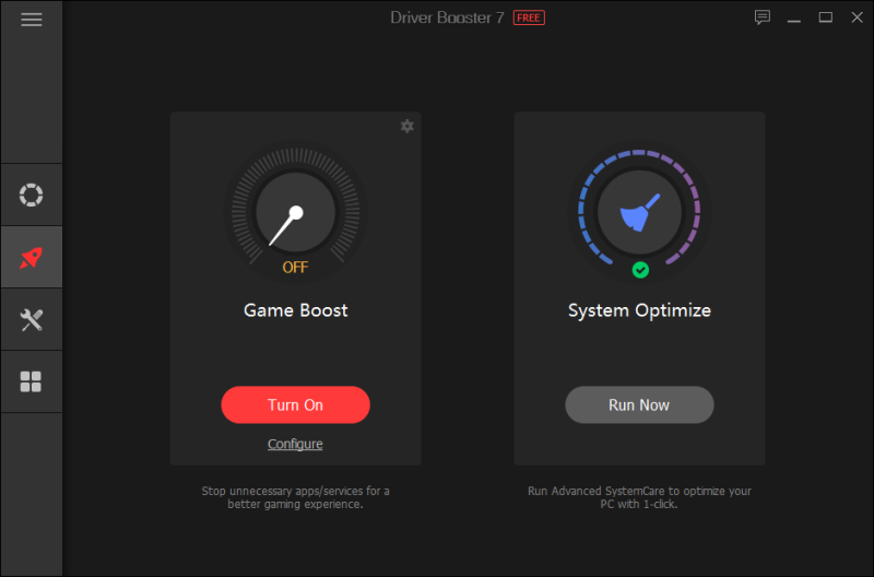 Game boost - Driver Booster 7