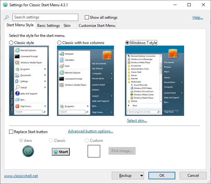 Vzhled Windows 10 jako Windows 7 - 3