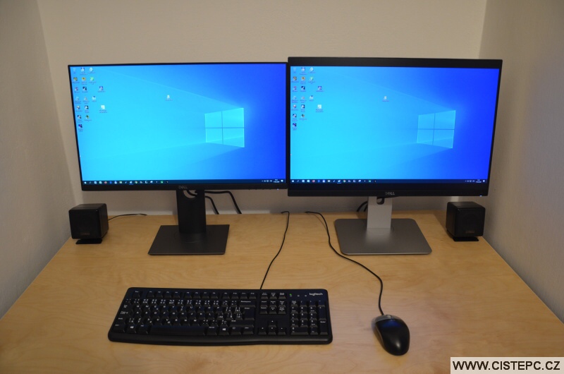 2 monitory u pc - duplikovaný obraz
