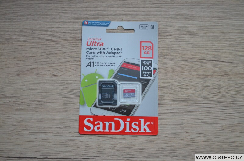 128 GB Sandisk Ultra micro sdhc karta