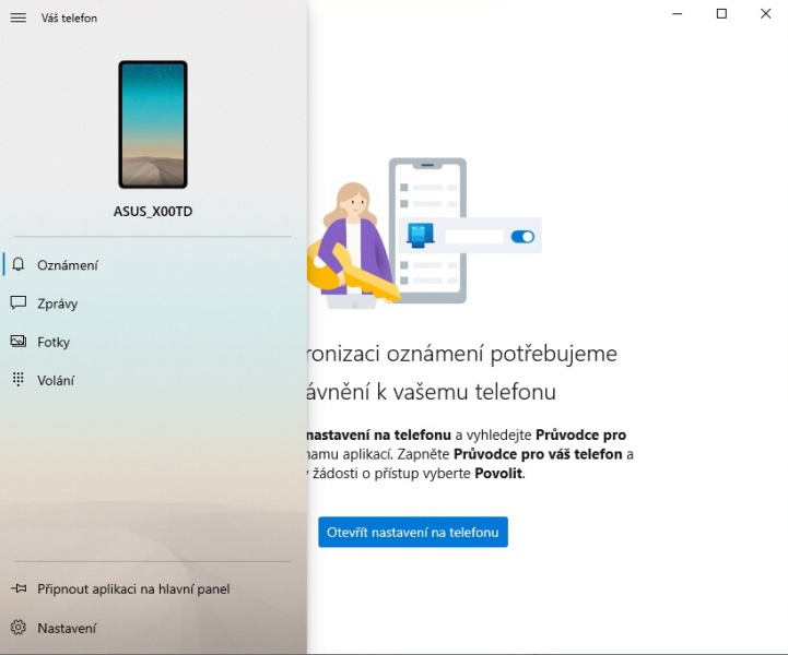 Propojení mobilu Android s Windows 10 - 6
