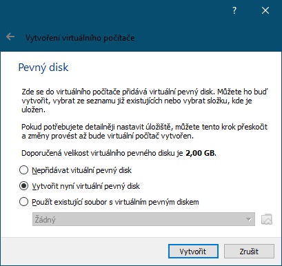 Virtualbox instalace Windows 98 03