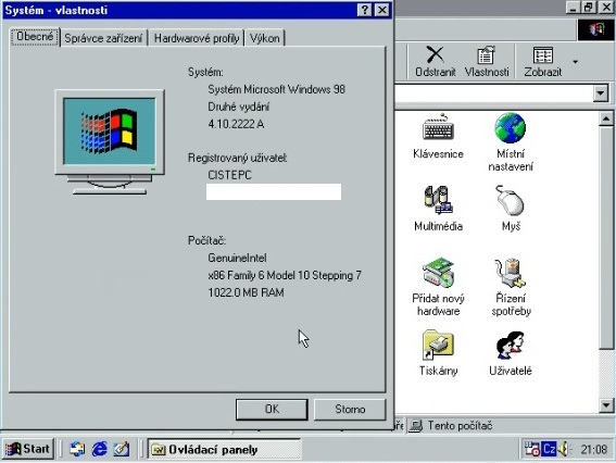 Windows 98 instalace 28