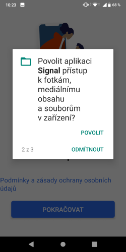 Signal aplikace 06