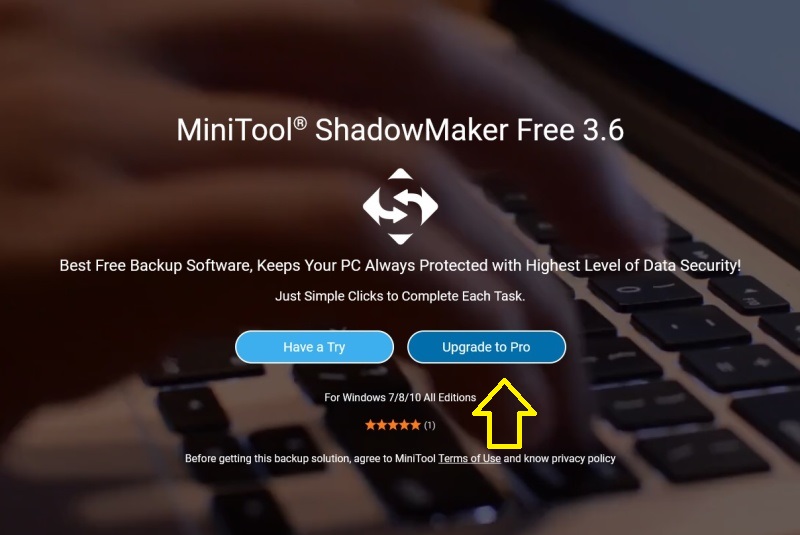 MiniTool ShadowMaker PRO 01