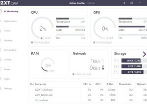 NZXT CAM – monitoring pc online