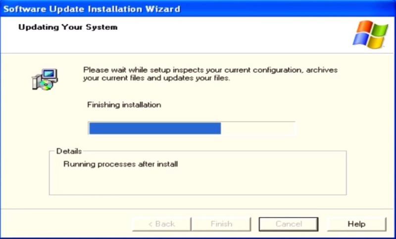 Windows XP Service pack 4 - 6