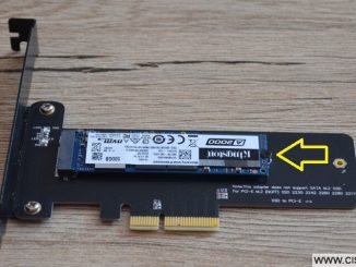 M2 ssd PCIe adapter Akasa 3