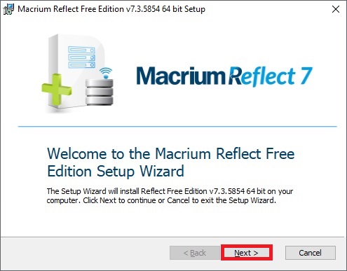 Macrium Reflect 7 free edition 08