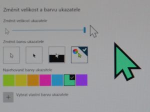 Jak změnit kurzor (ukazatel) myši Windows 10