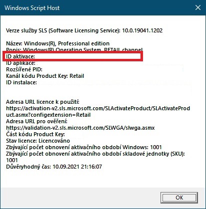 Jak odebrat licenci z Windows 10 - 02