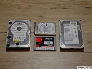 Typy pevných disků podle rozhraní