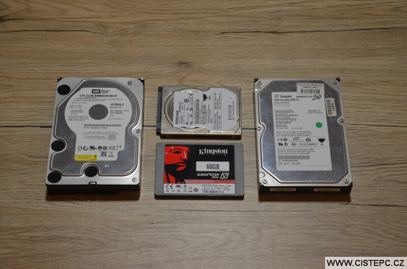 Typy pevných disků