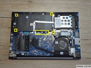 Výměna baterie v notebooku Dell