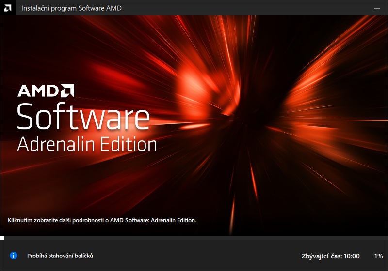 Aktualizace ovladače grafické karty AMD Radeon 4