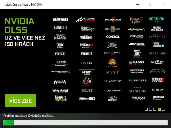 Jak aktualizovat ovladače grafické karty nVidia 11