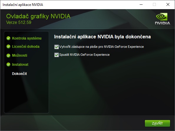 Jak aktualizovat ovladače grafické karty nVidia 12