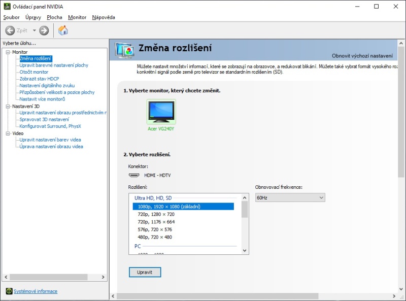 Jak aktualizovat ovladače grafické karty nVidia 15