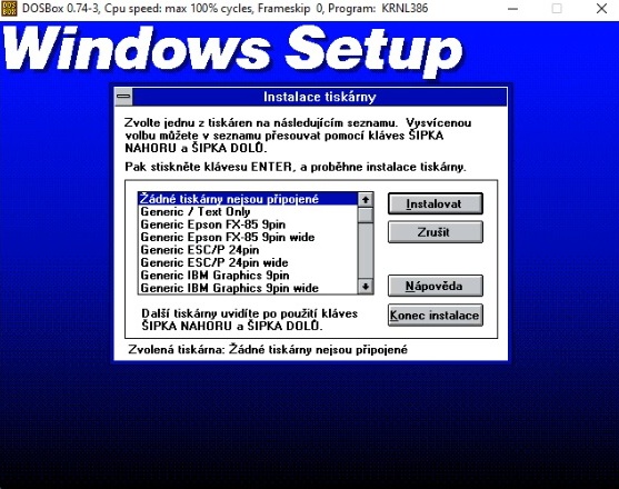 Windows 3.1 instalace - 09