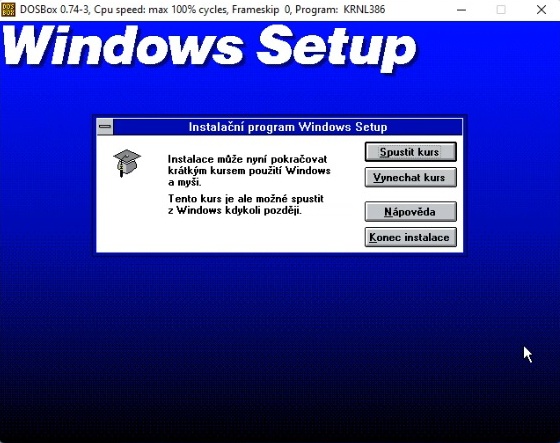 Windows 3.1 instalace - 10