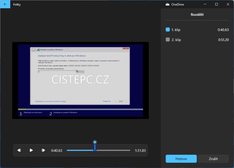 Editor videa Windows 11 - 11
